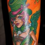 Fotó egy manó tetoválásról 2018. 08. 04. №056 - Leprechaun tetoválás -