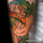 Fotó egy manó tetoválásról 2018. 08. 04. №058 - Leprechaun tetoválás -