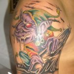 Fotó egy manó tetoválásról 2018. 08. 04. №059 - Leprechaun tetoválás -