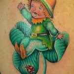 Fotó egy manó tetoválásról 2018. 08. 04. №064 - Leprechaun tetoválás -