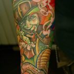 Fotó egy manó tetoválásról 2018. 08. 04. №072 - Leprechaun tetoválás -