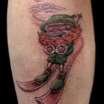 Fotó egy manó tetoválásról 2018. 08. 04. №074 - Leprechaun tetoválás -