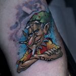 Fotó egy manó tetoválásról 2018. 08. 04. №076 - Leprechaun tetoválás -