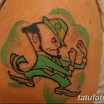 Fotó egy manó tetoválásról 2018. 08. 04. №087 - Leprechaun tetoválás -