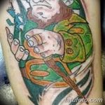 Fotó egy manó tetoválásról 2018. 08. 04. №095 - Leprechaun tetoválás -