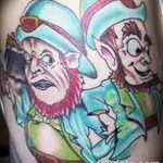 Fotó egy manó tetoválásról 2018. 08. 04. №097 - Leprechaun tetoválás -