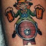 Fotó egy manó tetoválásról 2018. 08. 04. №098 - Leprechaun tetoválás -