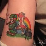 Fotó egy manó tetoválásról 2018. 08. 04. №103 - Leprechaun tetoválás -