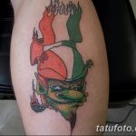 Fotó egy manó tetoválásról 2018. 08. 04. №105 - Leprechaun tetoválás -