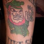 Fotó egy manó tetoválásról 2018. 08. 04. №109 - Leprechaun tetoválás -