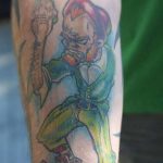 Fotó egy manó tetoválásról 2018. 08. 04. №110 - Leprechaun tetoválás -