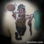 Fotó egy manó tetoválásról 2018. 08. 04. №116 - Leprechaun tetoválás -