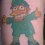 Fotó egy manó tetoválásról 2018. 08. 04. №117 - Leprechaun tetoválás -