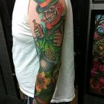 Fotó egy manó tetoválásról 2018. 08. 04. №118 - Leprechaun tetoválás -