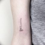 Fénykép a tetoválásról 2018.09.17. №165 - vonal tetoválás -