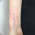 Fénykép a tetoválásról 2018.09.17. №167 - vonal tetoválás -