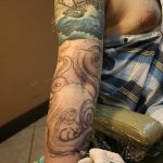 Fénykép a tetoválásról 2018.09.17. №173 - vonal tetoválás -