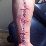 Fénykép a tetoválásról 2018.09.17. №194 - vonal tetoválás -