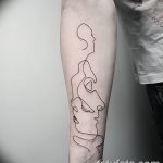 Fénykép a tetoválásról 2018.09.17. №202 - vonal tetoválás -