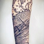 Fotó a tetoválásról 2018.09.17 -től №205 - vonal tetoválás -