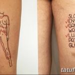 Fotó vonaltetoválásról 2018.09.17. №208 - vonal tetoválás -