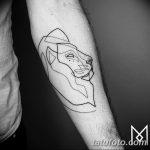 Fotó vonaltetoválásról 2018.09.17. №216 - vonal tetoválás -