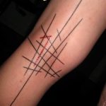 Fénykép a tetoválásról 2018.09.17 -től №239 - vonal tetoválás -