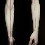 Fotó a tetoválásról 2018.09.17 -től №322 - vonal tetoválás -