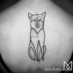 Fénykép a tetoválásról 2018.09.17 -től №321 - vonal tetoválás -