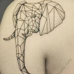 Fénykép a tetoválásról 2018.09.17. №309 - vonal tetoválás -