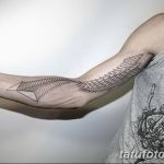 Fénykép a tetoválásról 2018.09.17. №308 - vonal tetoválás -