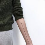 Fénykép a tetoválásról 2018.09.17 -től №292 - vonal tetoválás -