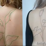 Fotó egy vonalas tetoválásról, kelte: 2018.09.17. №290 - vonal tetoválás -