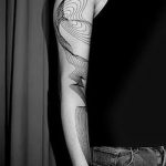 Fénykép a tetoválásról 2018.09.17. №002 - vonal tetoválás -