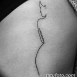 Fénykép a tetoválásról 2018.09.17. №004 - vonal tetoválás -