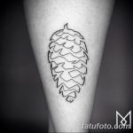 Fotó egy vonalas tetoválásról, kelte: 2018.09.17. №011 - vonal tetoválás -