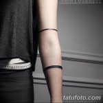 Fotó egy vonalas tetoválásról, kelte: 2018.09.17. №013 - vonal tetoválás -