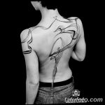 Fénykép a tetoválásról 2018.09.17. №280 - vonal tetoválás -