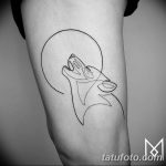 Fénykép a tetoválásról 2018.09.17 -től №249 - vonal tetoválás -