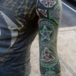 Fénykép a tetoválásról 2018.09.17. №040 - vonal tetoválás -