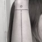 Fotó a vonalas tetoválásról 2018.09.17. №054 - vonal tetoválás -