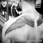 Fotó egy vonalas tetoválásról, kelte: 2018.09.17. №072 - vonal tetoválás -