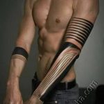 Fotó a tetoválásról 2018.09.17 -től №352 - vonal tetoválás -