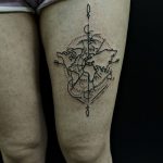 Fénykép a tetoválásról 2018.09.17 -től №351 - vonal tetoválás -