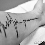 Fotó egy vonalas tetoválásról, kelte: 2018.09.17. №092 - vonal tetoválás -