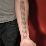 Fénykép tetoválásokról 2018.09.17. №095 - vonal tetoválás -