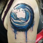 Fotó egy vonalas tetoválásról, kelte: 2018.09.17. №101 - vonal tetoválás -