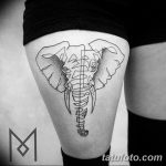 Fénykép a tetoválásról 2018.09.17. №129 - vonal tetoválás -