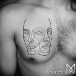 Fotó vonaltetoválásról 2018.09.17. №130 - vonal tetoválás -