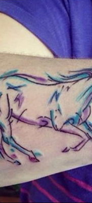 Fotó példa egy lóval készült tetoválásra 2019.07.24. №054 - lótetoválás -